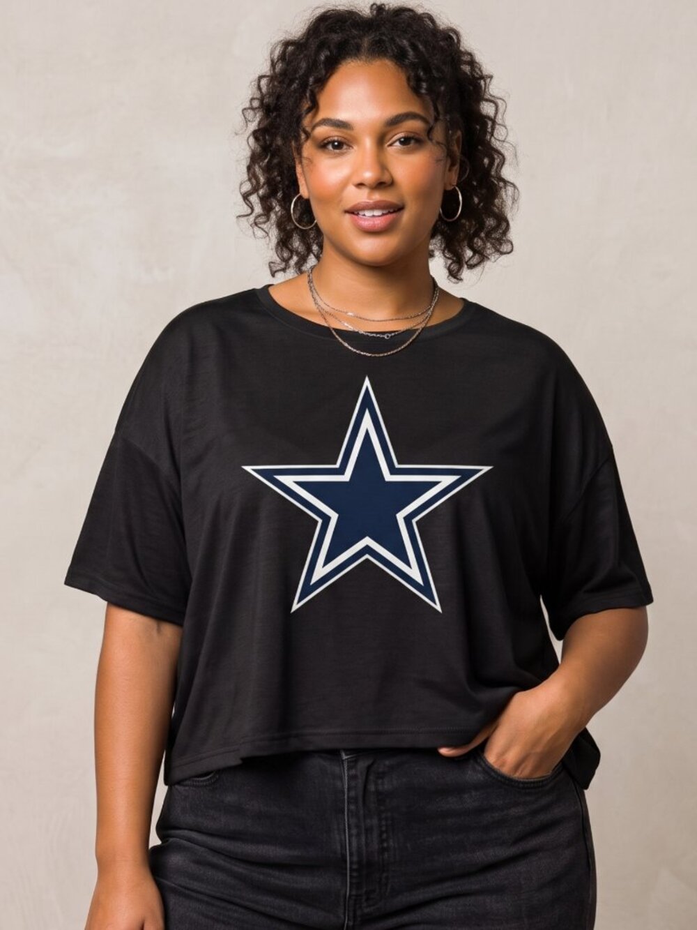 NWT | NFL Dallas Cowboys Oversized Graphic Tee | FOCO Team Apparel | Size 2XL